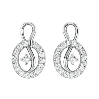 Ainsley Round Diamond Stud Earrings