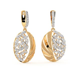 Lace It Up Diamond Earrings