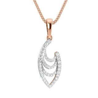 Mya Round Diamond Office Wear Pendant