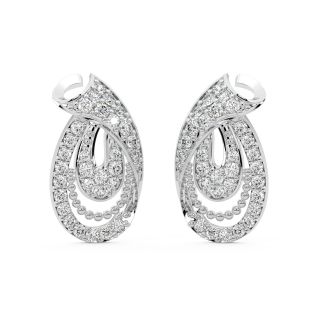 Stable Style Gold Diamond Earrings