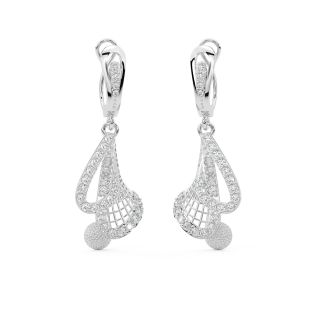 Sparkle Spot Diamond Earrings