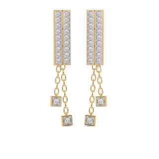 Flashdance Diamond Earrings