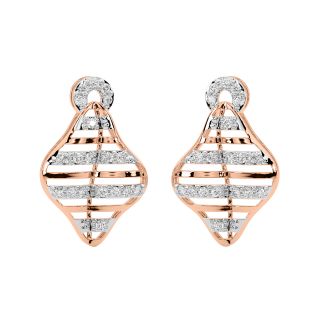 Adrian Round Diamond Stud Earrings