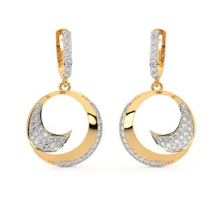 Eye For Trend Diamond Earrings
