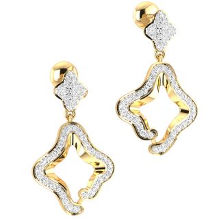 The Nici Star Diamond Earrings