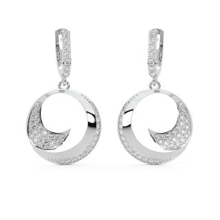 Eye For Trend Diamond Earrings