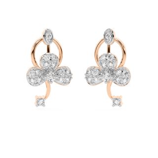 Ethan Round Diamond Stud Earrings