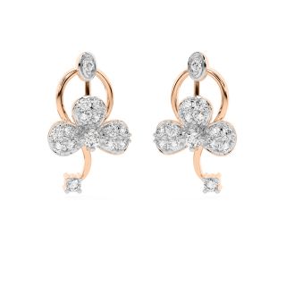 Ethan Round Diamond Stud Earrings