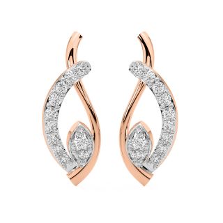 Finley Round Diamond Stud Earrings