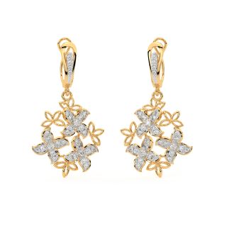 Cosy Posy Diamond Earrings