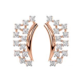 Adeline Diamond Stud Earrings