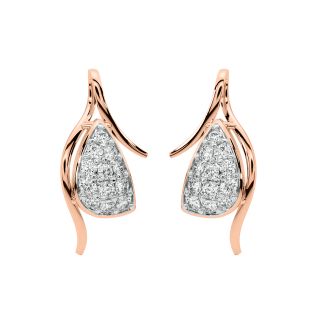 Emerson Round Diamond Stud Earrings