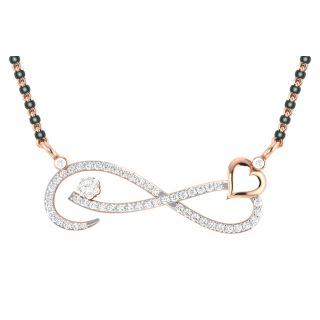 Infinity Design Diamond Mangalsutra