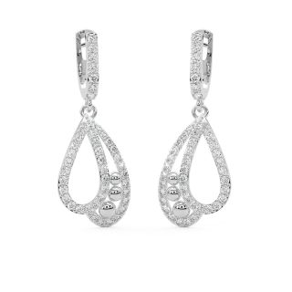 Entwined Spirit Diamond Earrings
