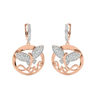 Margot Round Diamond Earrings