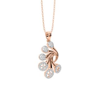 Dallin Round Diamond Office Wear Pendant