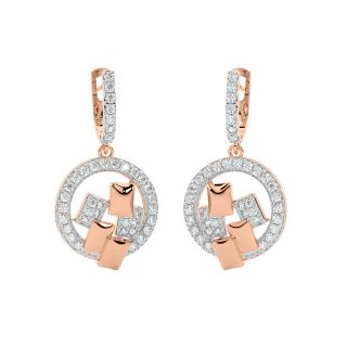 Simon Round Diamond Earrings