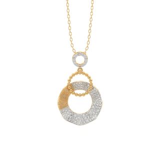 Union Intersect Diamond Pendant