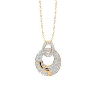 Work Redefined Diamond Pendant