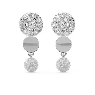 Wind Chime Diamond Earrings