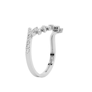 Curly Designs Diamond Ring