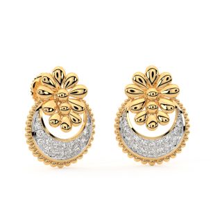 Nocturnal Shades Diamond Earrings