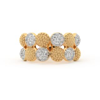 Line up Dots Diamond Ring