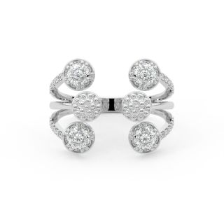 Six Pointer Diamond Engagement Ring