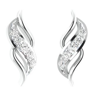 Veer Diamond Stud Earrings For Her