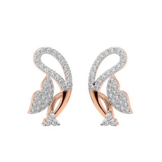 Albion Round Diamond Stud Earrings