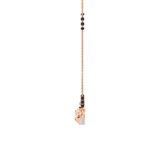 Lisle Simple Diamond Mangalsutra With Chain