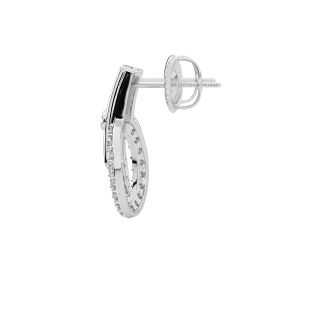 Willem Round Diamond Stud Earrings