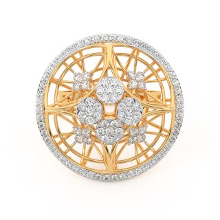 The Galaxy Diamond Engagement Ring