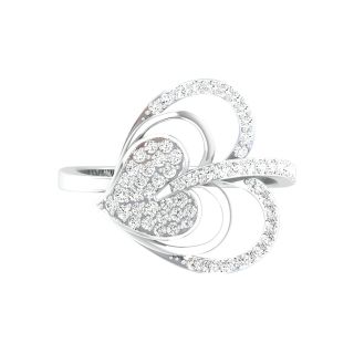 Braid Round Diamond Engagement Ring