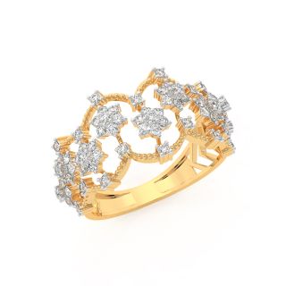 The Bling Link Diamond Ring