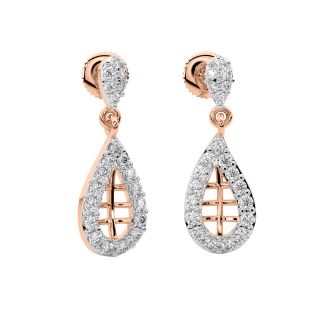 Beno Round Diamond Earrings