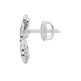 Zindel Round Diamond Stud Earrings