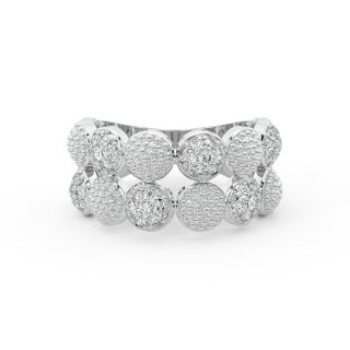 Line up Dots Diamond Ring