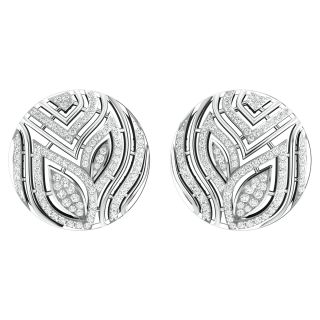 Jolie Round Diamond Stud Earrings