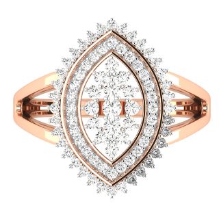 Ivory Round Diamond Engagement Ring