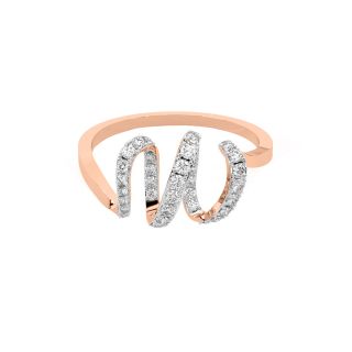 Gold Sparkling Embrace Ring