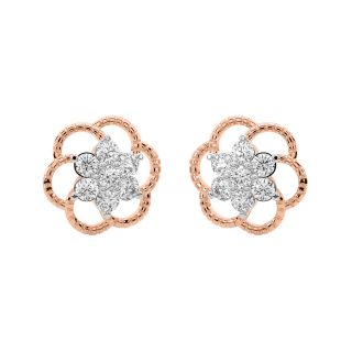 Azha Diamond Stud Earrings