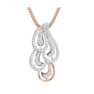 Agha Round Diamond Pendant