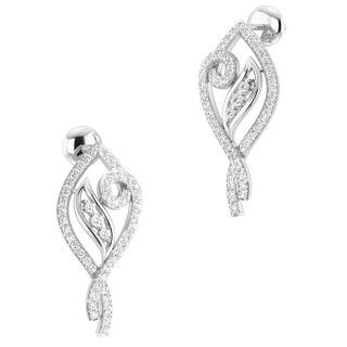 The Kayla Round Diamond Stud Earrings