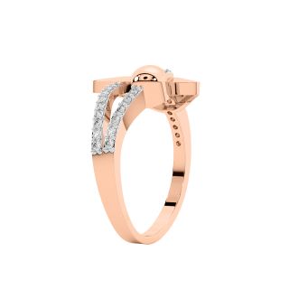 Slavin Round Diamond Engagement Ring