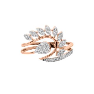 Bloom in Retro Diamond Ring