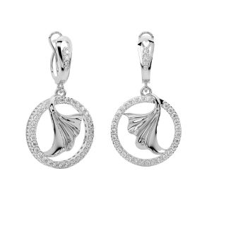 Floral Stylist Diamond Earrings