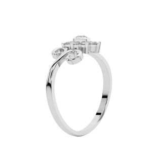 Mikia Round Diamond Engagement Ring