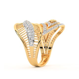 The Layering Design Diamond Ring