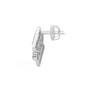 Ambria Round Diamond Stud Earrings